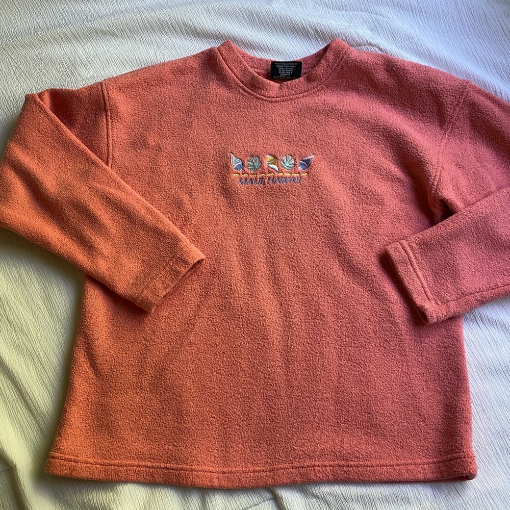 Vintage Coral Hawaii Sweater